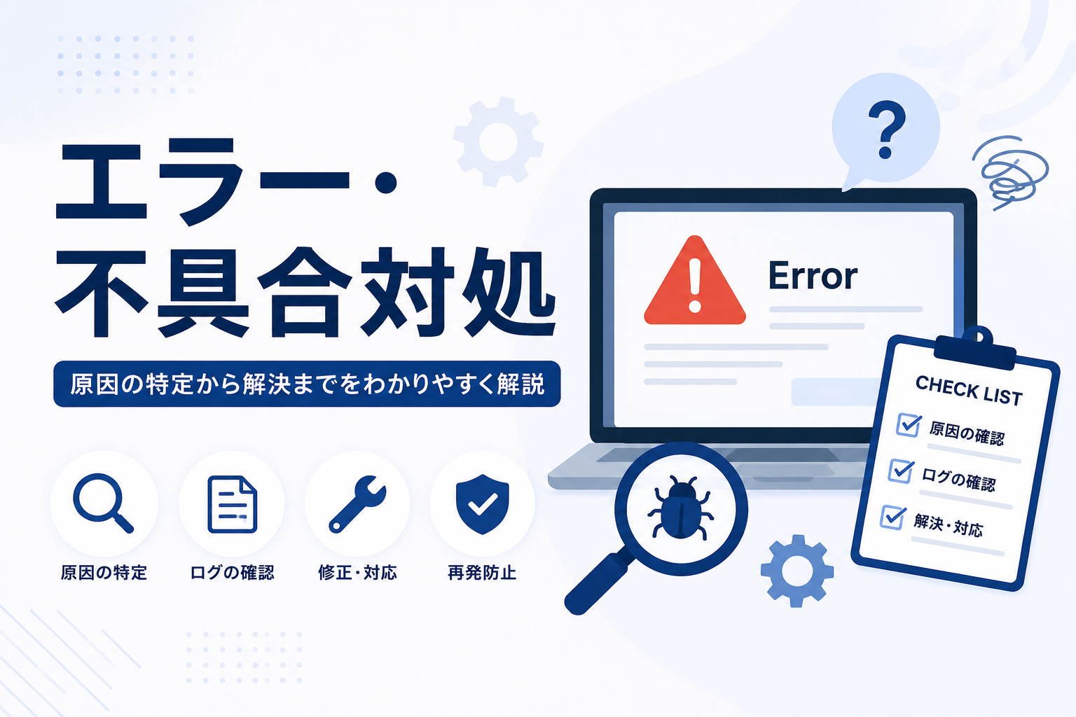 WordPress エラー・不具合対処